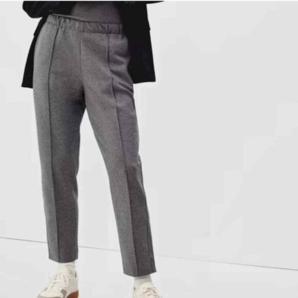 Everlane The Dream Pant in Heathered Gray Charcoal Medium - Picture 1 of 11